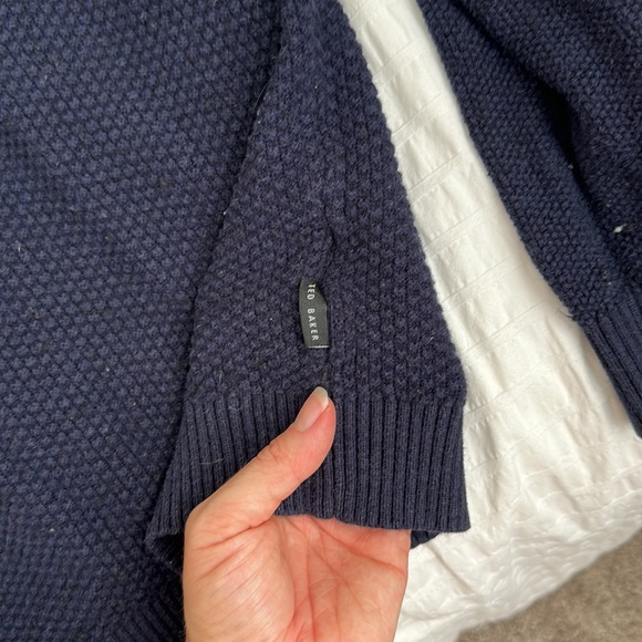 Ted Baker London Knit Crew Neck Sweater. - Picture 4 of 5